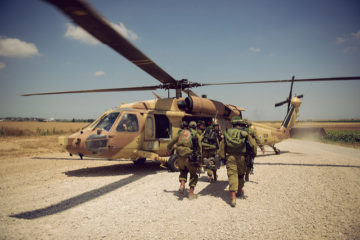 IDF medical helicopter