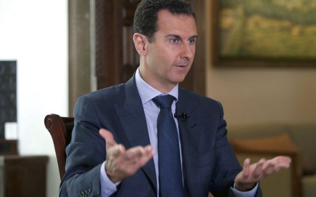 Assad: Israel is Syria’s Only Enemy