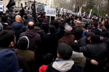 Islamic rally in London