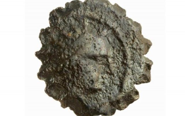 Bronze Coin Dating to Maccabean Revolt Unearthed in Jerusalem