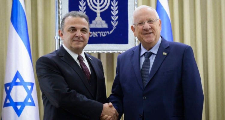 Israel welcomes first ambassador from Turkey in five years