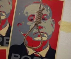 Netanyahu poster