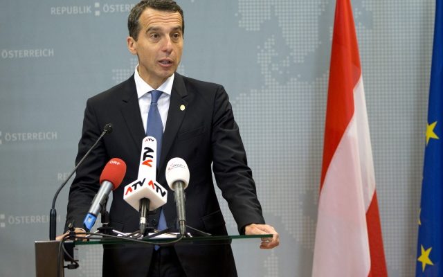 Austria’s chancellor invokes country’s role in Holocaust