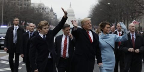 Inauguration parade