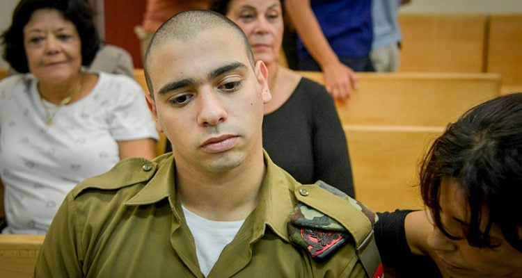 Elor Azaria court-martial appeal underway in Tel Aviv