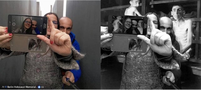 Collection of shameful Holocaust memorial ‘selfies’ goes viral