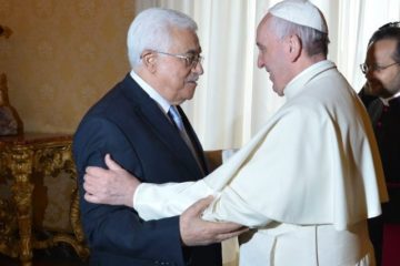 Pope Francis and Mahmoud Abbas
