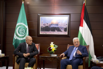 Gheit (left) with PA Chairman