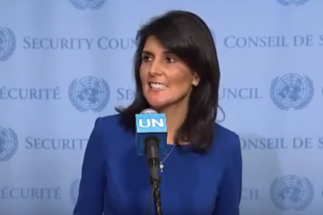 US Ambassador Nikki Haley, Feb. 16, 2017