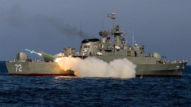 Iran holds massive naval drill