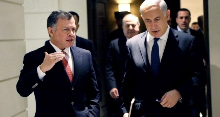 Netanyahu and king of Jordan meet to discuss US peace plan