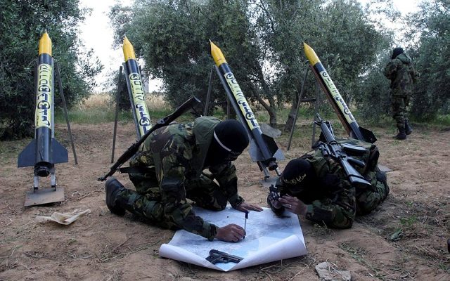 Gaza terrorists fire 70 rockets and mortar shells at Israel
