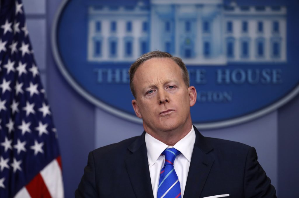 Sean Spicer JCC bomb threats