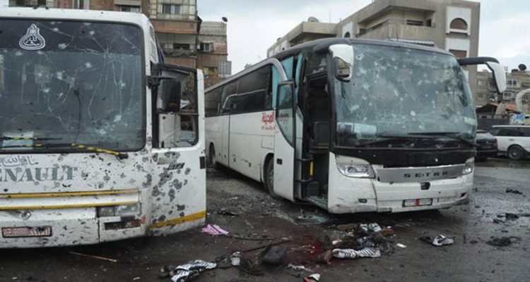 Twin bombings in Damascus kill at least 40 Shi’ite pilgrims