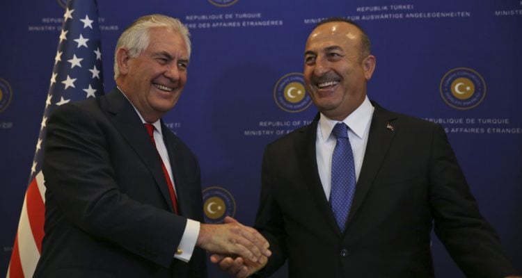 Tillerson in Turkey for talks on Syria, ISIS
