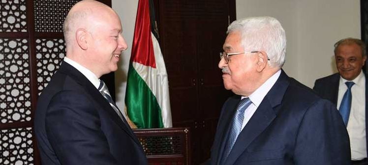 Trump envoy meets with Palestinians, Israelis on PA economic strategy