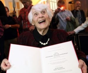 Holocaust survivor Ingeborg Syllm-Rapoport