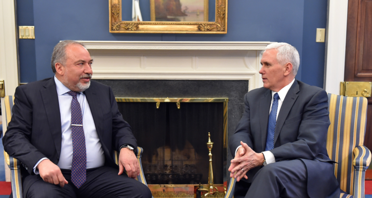 Liberman to Pence: ‘We have true friends in the White House’