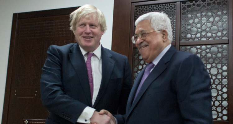 UK Foreign Secretary Johnson: UK remains committed to 2 state solution