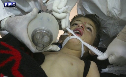 Syrian chemical-weapons attack kills scores, including children