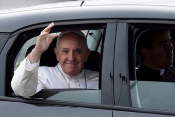 Pope Francis vehicle