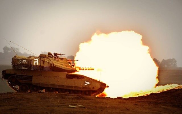IDF tank foils attempt by Gaza terrorists to infiltrate Israel