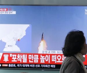 N Korea missile test