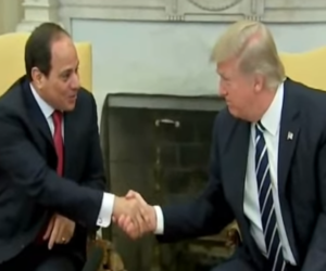 Trump meets al Sisi