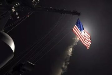 US navy attack on Syria
