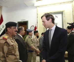 Jared Kushner, at the Ministry of Defense, in Baghdad, Iraq