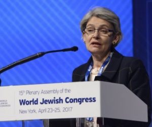 Irina Bokova World Jewish Congress