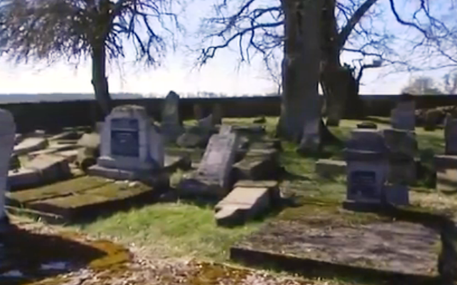 French Jewish cemetery vandalized