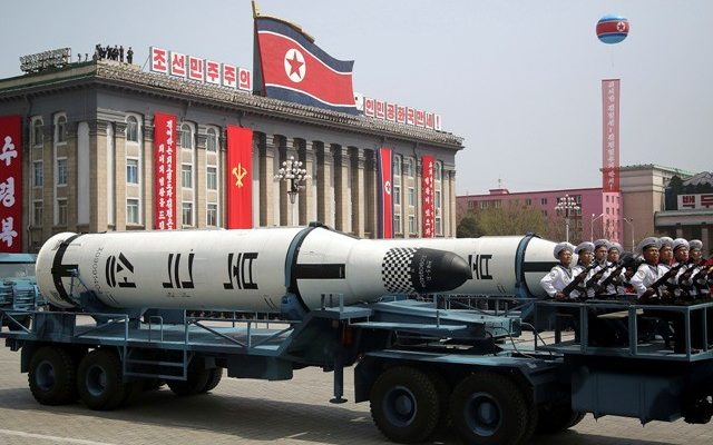 North Korea again test-fires missile