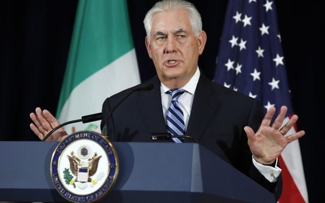 Tillerson: Trump put ‘pressure’ on Netanyahu and Abbas to revive negotiations