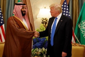 President Donald Trump and Saudi Deputy Crown Prince and Defense Minister Mohammed bin Salman