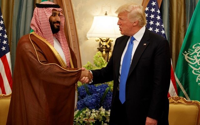 In Riyadh, Trump doesn’t mention human rights abuses