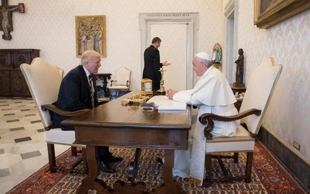 Trump at the Vatican: ‘We can use peace’