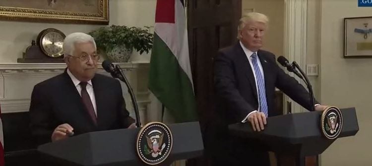 Trump optimistic about peace; tells Abbas, ‘We will get it done’