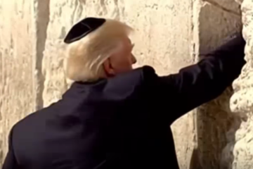 Donald Trump at Western Wall