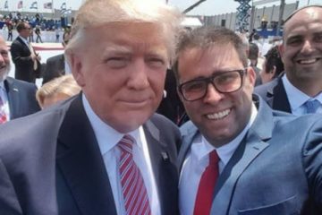 Oren Hazan and Donald Trump