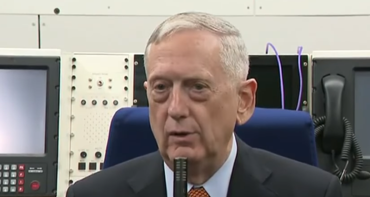 Mattis faults Russia on Syria, won’t rule out US strike
