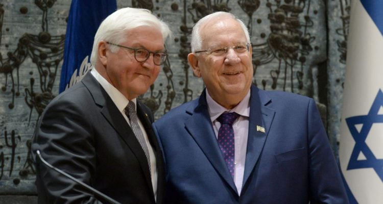 German president: Our relationship with Israel is ‘solid’