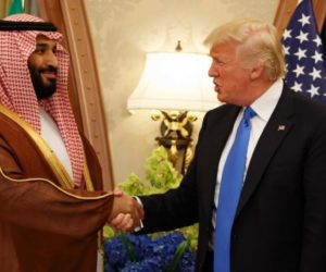 Trump and Saudi Prince Mohammed bin Salman