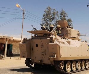 Egyptian security forces in Sinai