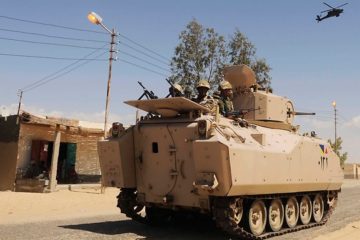 Egyptian security forces in Sinai