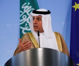 Saudi Foreign Minister Adel Al-Jubeir