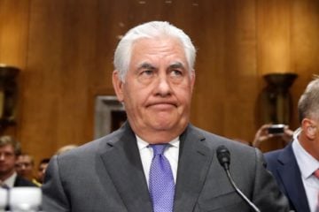 US Secretary of State Rex Tillerson