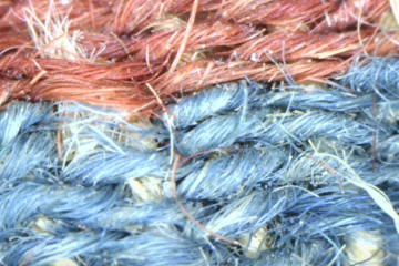 Dyed textiles found in Timna