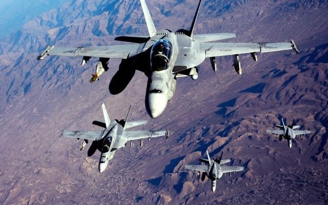 US Air Force downs Syrian fighter jet