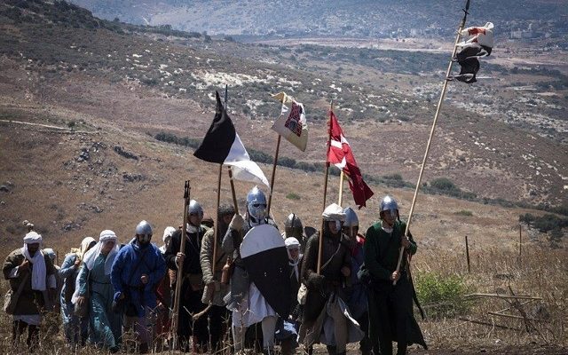 Famed Crusader battle comes to life in Israel for 828th anniversary